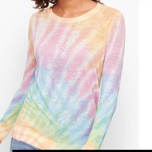 Talbots Linen Tie Dye Sweater - NWT Petite Small